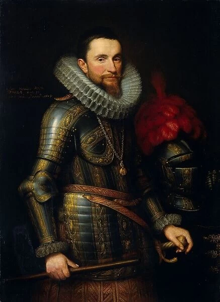 Portrait of Ambrogio Spinola, 1609. Creator: Michiel van Mierevelt