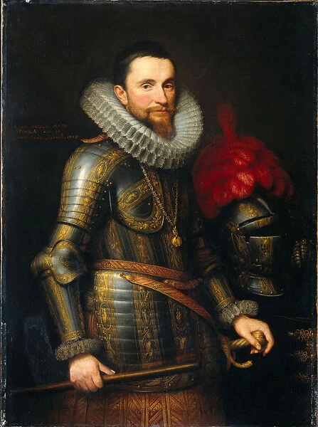 Portrait of Ambrosio Spinola (1569-1630), 1609. Artist: Mierevelt, Michiel Jansz. van (1566-1641)