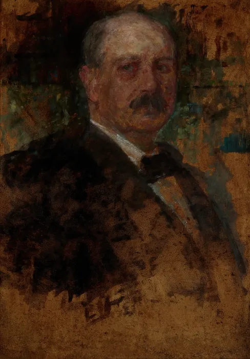 Framed Print : Portrait of an American, between 1914-1916. Creator: Olga Boznanska Framed Print : Portrait of an American, between 1914-1916. Creator: Olga Boznanska