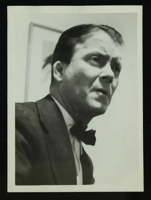 Framed Print : Portrait of American guitarist an banjo player Eddie Condon, 1950s Framed Print : Portrait of American guitarist an banjo player Eddie Condon, 1950s