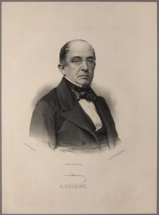 Framed Print : Portrait of Ampliy Nikolaevich Ochkin (1791-1865) Framed Print : Portrait of Ampliy Nikolaevich Ochkin (1791-1865)