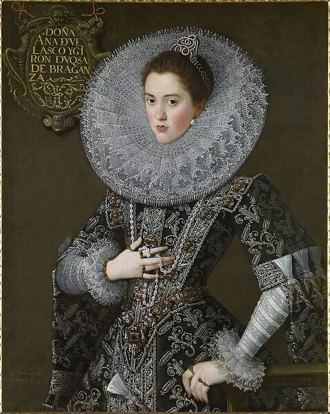 Portrait of Ana de Velasco y Giron (1585-1607), Duchess of Braganza, ca 1603