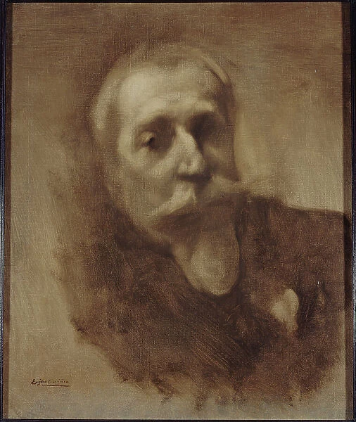 Portrait of Anatole France (1844-1924), writer, c1900. Creator: Eugene Carriere