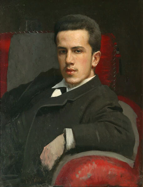 Portrait of Anatoly Kramskoy, the Artists Son, 1882. Artist: Kramskoi, Ivan Nikolayevich (1837-1887)