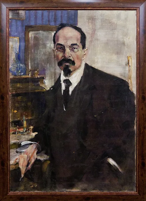 Framed Print : Portrait of Anatoly Vasilyevich Lunacharsky (1875-1933), 1920. Creator: Nikolay Feshin Framed Print : Portrait of Anatoly Vasilyevich Lunacharsky (1875-1933), 1920. Creator: Nikolay Feshin