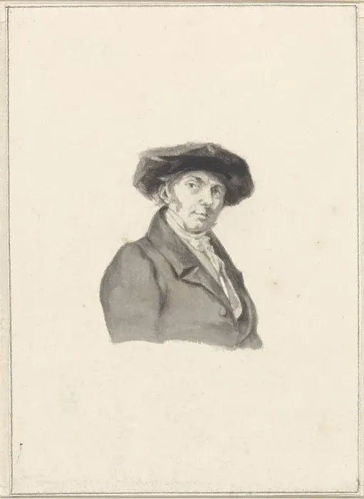 Framed Print : Portrait of Andreas Danekes, 1800-1850. Creator: Anon Framed Print : Portrait of Andreas Danekes, 1800-1850. Creator: Anon