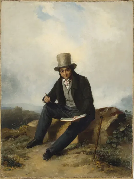 Framed Print : Portrait of AndreJolivard (1787-1851). Creator: Duval Le Camus, Pierre (1790-1854) Framed Print : Portrait of AndreJolivard (1787-1851). Creator: Duval Le Camus, Pierre (1790-1854)