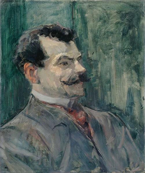Portrait of AndreRivoire, ca 1901. Creator: Toulouse-Lautrec, Henri, de (1864-1901)