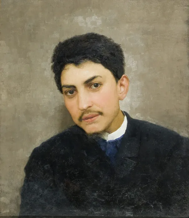 Framed Print : Portrait of Andrey Savvich Mamontov (1869-1891), End of 1880s Framed Print : Portrait of Andrey Savvich Mamontov (1869-1891), End of 1880s