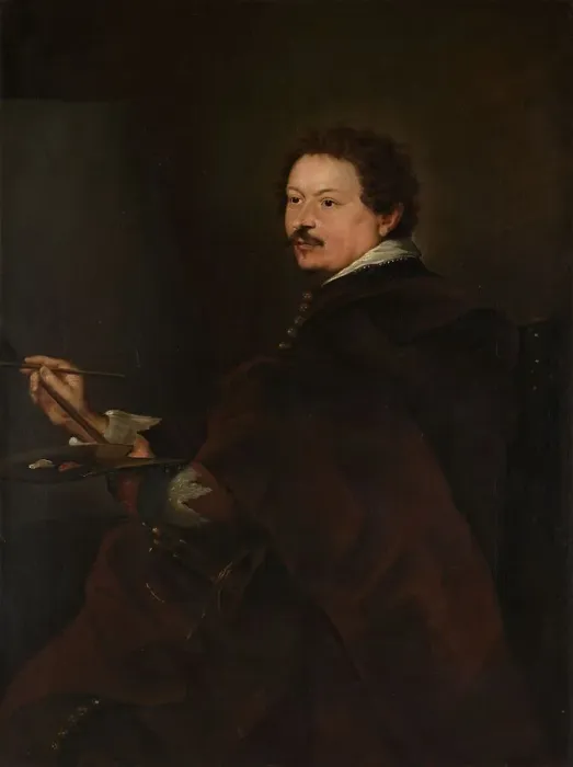 Framed Print : Portrait of Andries van Eertvelt (1590-1652), c.1650-1700. Creator: Unknown Framed Print : Portrait of Andries van Eertvelt (1590-1652), c.1650-1700. Creator: Unknown