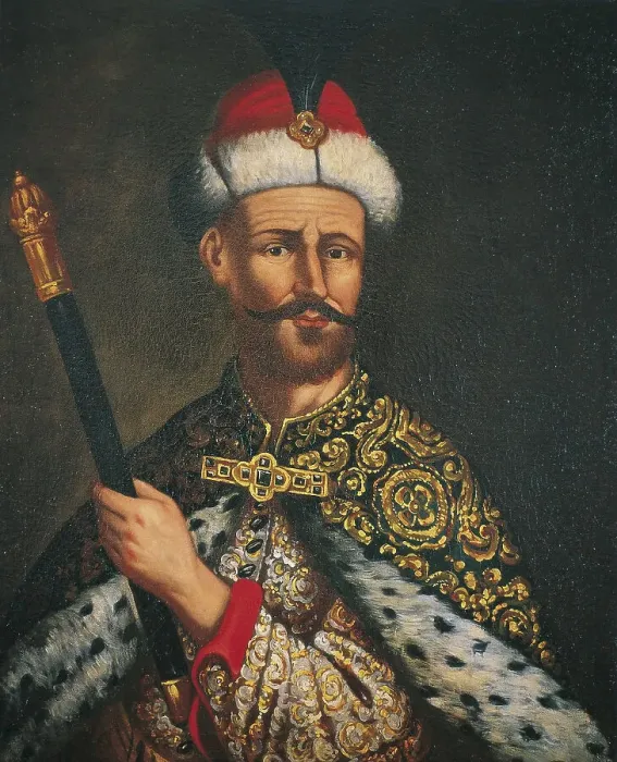 Framed Print : Portrait of Andrzej Potocki (1630-1691), Field Crown Hetman, 1670s. Artist: Austrian master (active ca. 1440-1450) Framed Print : Portrait of Andrzej Potocki (1630-1691), Field Crown Hetman, 1670s. Artist: Austrian master (active ca. 1440-1450)