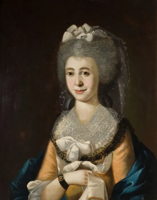 Framed Print : Portrait of Ann Fuller, 1750-1780. Creator: James Coleman Framed Print : Portrait of Ann Fuller, 1750-1780. Creator: James Coleman