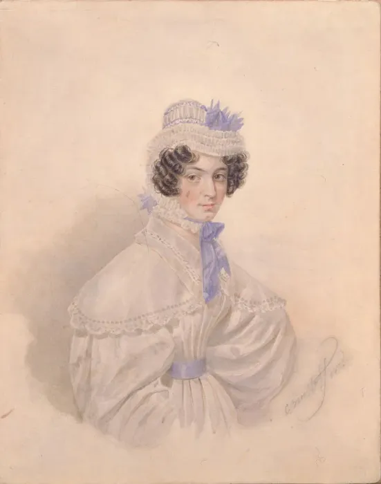 Framed Print : Portrait of Anna Borisovna Bakunina (1802-1835), 1835. Artist: Briullov, Karl Pavlovich (1799-1852) Framed Print : Portrait of Anna Borisovna Bakunina (1802-1835), 1835. Artist: Briullov, Karl Pavlovich (1799-1852)