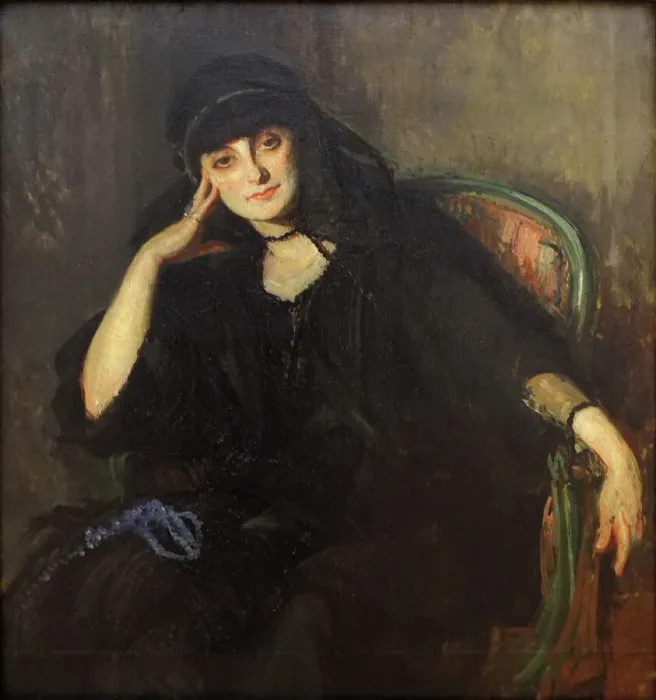 Framed Print : Portrait of Anna-Elisabeth, Comtesse Mathieu de Noailles (1876-1933), 1919 Framed Print : Portrait of Anna-Elisabeth, Comtesse Mathieu de Noailles (1876-1933), 1919