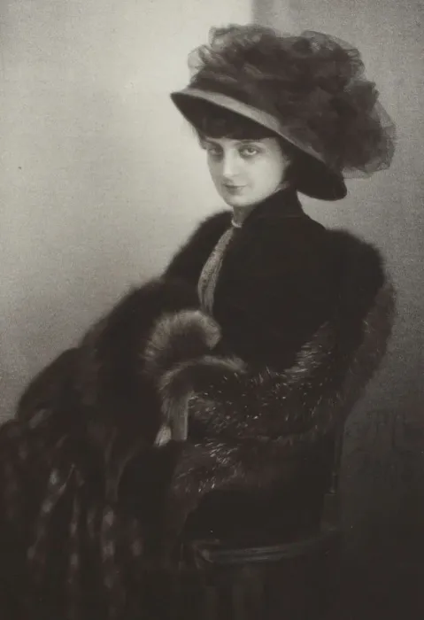 Framed Print : Portrait of Anna-Elisabeth, Comtesse Mathieu de Noailles (1876-1933) Framed Print : Portrait of Anna-Elisabeth, Comtesse Mathieu de Noailles (1876-1933)