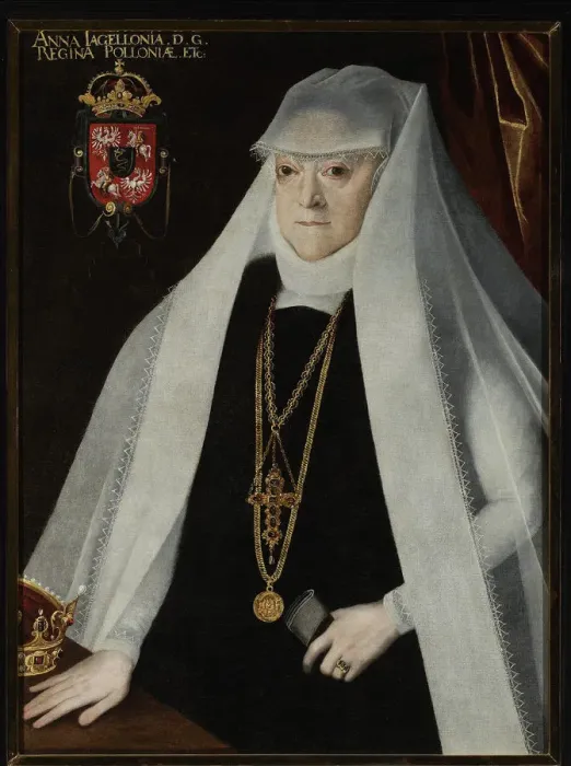 Framed Print : Portrait of Anna Jagiellon (1523-1596), queen of Poland, before 1596 Framed Print : Portrait of Anna Jagiellon (1523-1596), queen of Poland, before 1596