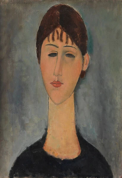Portrait of Anna Zborowska. Artist: Modigliani, Amedeo (1884-1920)