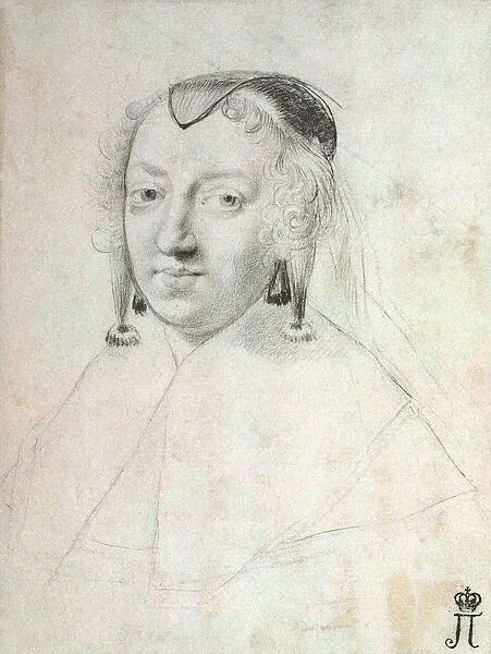 Portrait of Anne of Austria (1601-1666), before 1643