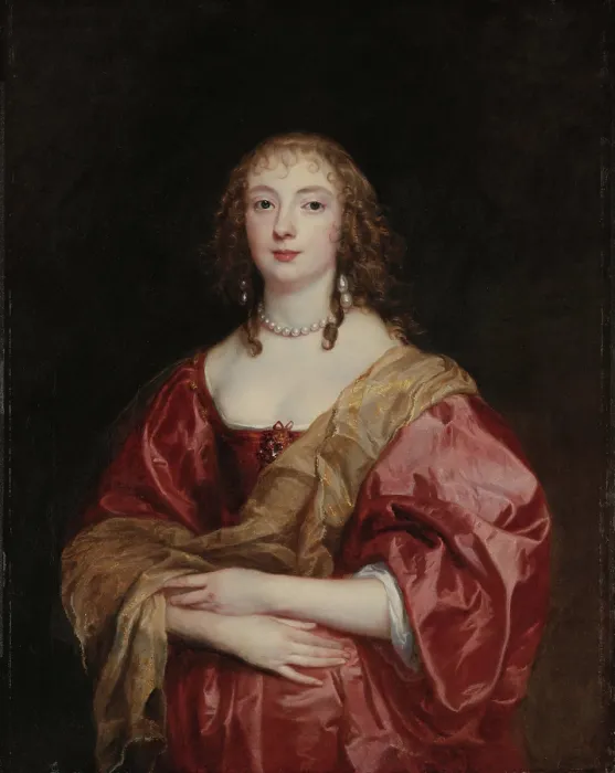 Framed Print : Portrait of Anne Carr, Lady Russell, Countess of Bedford (1615-1684), c1639. Creator: Dyck, Sir Anthony van (1599-1641) Framed Print : Portrait of Anne Carr, Lady Russell, Countess of Bedford (1615-1684), c1639. Creator: Dyck, Sir Anthony van (1599-1641)