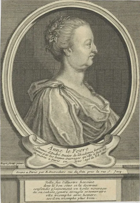 Framed Print : Portrait of Anne Dacier nee Le Fevre (1647-1720), ca 1720. Creator: Desrochers Framed Print : Portrait of Anne Dacier nee Le Fevre (1647-1720), ca 1720. Creator: Desrochers