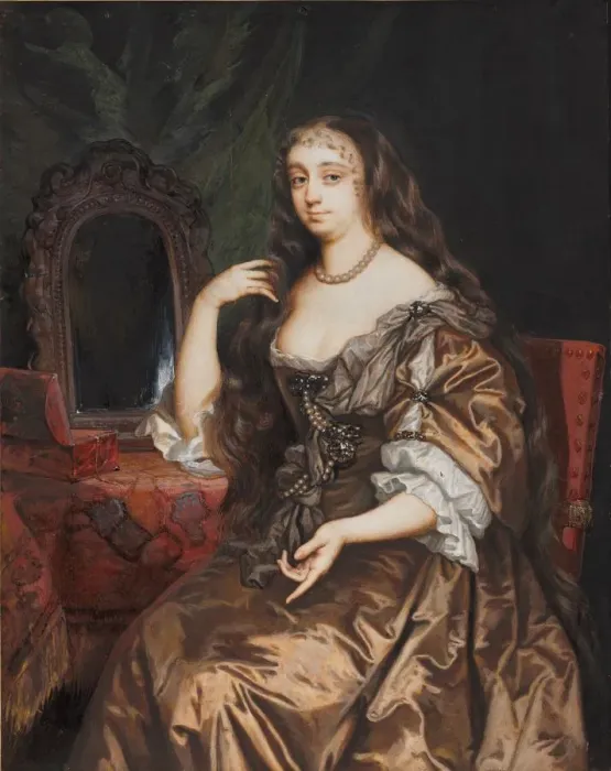 Framed Print : Portrait of Anne Hyde, Duchess of York, c. 1662. Creator: Nicholas Dixon (British, c Framed Print : Portrait of Anne Hyde, Duchess of York, c. 1662. Creator: Nicholas Dixon (British, c