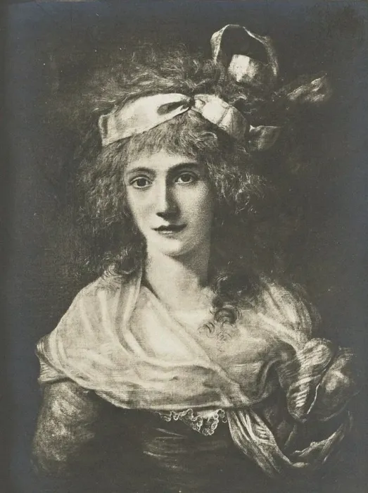Framed Print : Portrait of Anne-Josephe Theroigne de Mericourt (1762-1817), 1788 Framed Print : Portrait of Anne-Josephe Theroigne de Mericourt (1762-1817), 1788
