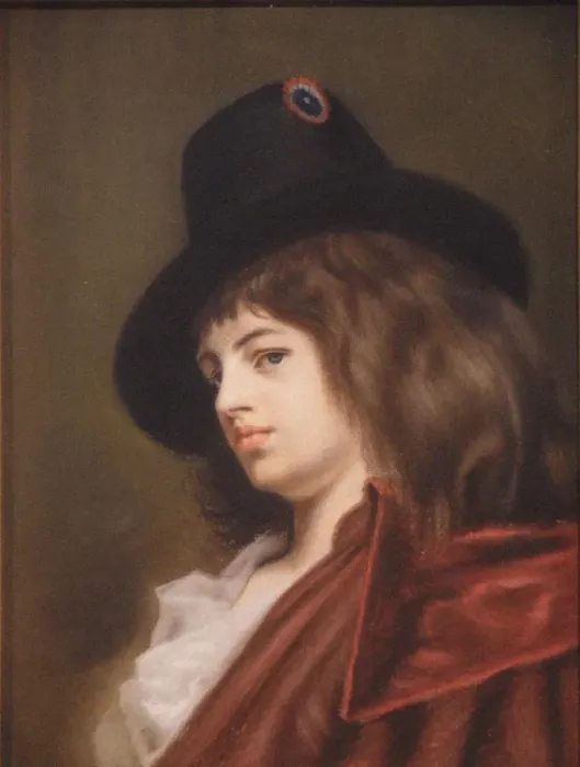Framed Print : Portrait of Anne-Josephe Theroigne de Mericourt (1762-1817) Framed Print : Portrait of Anne-Josephe Theroigne de Mericourt (1762-1817)