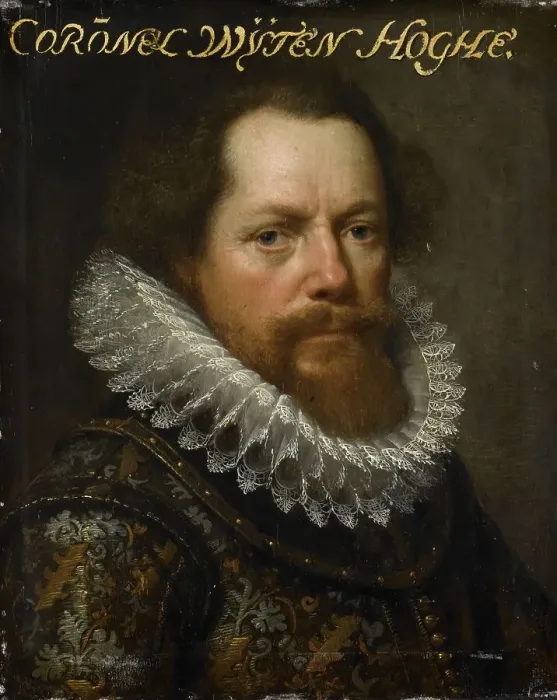Framed Print : Portrait of Anthonis van Utenhove (?-1625), Lord of Rijnesteyn, 1619. Creator: Paulus Moreelse (workshop of) Framed Print : Portrait of Anthonis van Utenhove (?-1625), Lord of Rijnesteyn, 1619. Creator: Paulus Moreelse (workshop of)