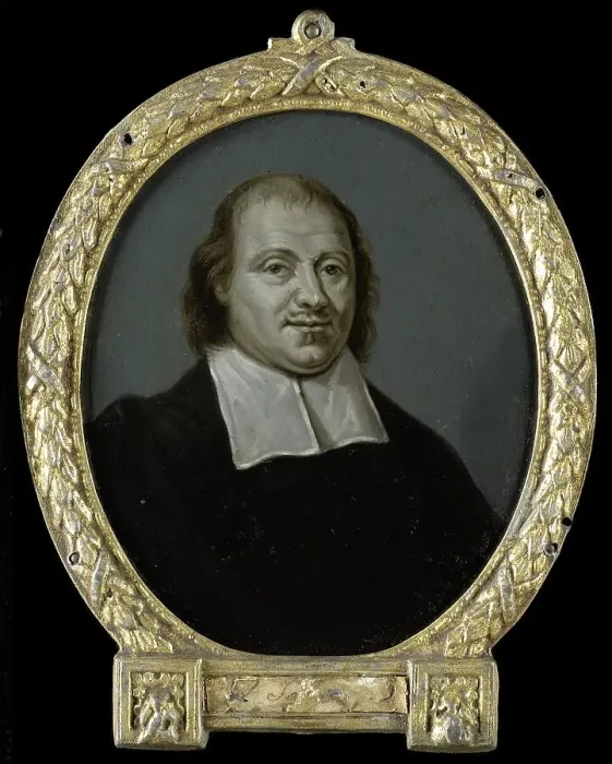 Framed Print : Portrait of Anthony Janssen van der Goes, Poet in Amsterdam, 1700-1732. Creator: Arnoud van Halen Framed Print : Portrait of Anthony Janssen van der Goes, Poet in Amsterdam, 1700-1732. Creator: Arnoud van Halen