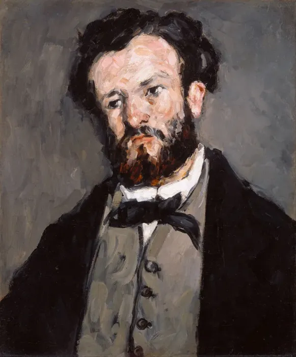 Framed Print : Portrait of Anthony Valabregue, 1869-1871. Artist: Cezanne, Paul (1839-1906) Framed Print : Portrait of Anthony Valabregue, 1869-1871. Artist: Cezanne, Paul (1839-1906)