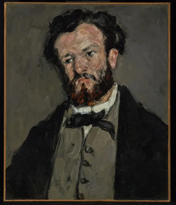 Framed Print : Portrait of Anthony Valabregue, 1869-1871. Creator: Paul Cezanne Framed Print : Portrait of Anthony Valabregue, 1869-1871. Creator: Paul Cezanne