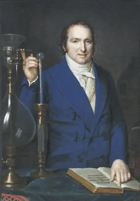 Framed Print : Portrait of Antoine Francois Comte de Fourcroy (1755-1809). Artist: Dumont, Francois (1751-1831)