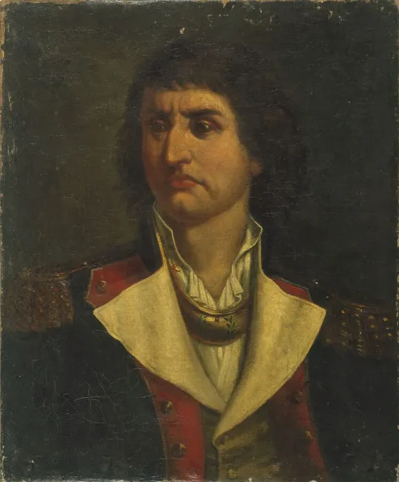 Framed Print : Portrait of Antoine Joseph Santerre (1752-1809), 1793. Creator: Anonymous Framed Print : Portrait of Antoine Joseph Santerre (1752-1809), 1793. Creator: Anonymous