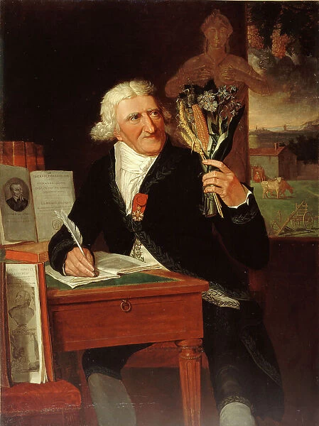 Portrait of Antoine Parmentier (1737-1813), agronomist and philanthropist. Creator: Francois Dumont