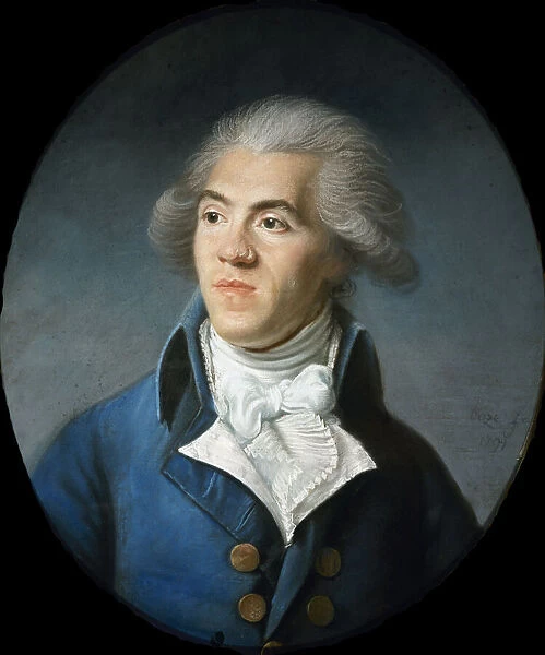 Portrait of Antoine-Pierre-Joseph-Marie Barnave (1761-1793), Early 1970s