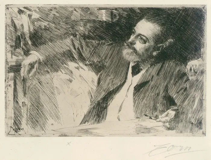 Framed Print : Portrait of Antonin Proust (1832-1905) Framed Print : Portrait of Antonin Proust (1832-1905)