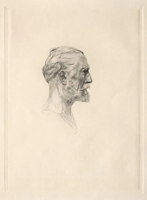 Framed Print : Portrait of Antonin Proust. Creator: Auguste Rodin (French, 1840-1917) Framed Print : Portrait of Antonin Proust. Creator: Auguste Rodin (French, 1840-1917)