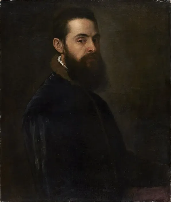 Framed Print : Portrait of Antonio Anselmi, 1550. Creator: Titian Framed Print : Portrait of Antonio Anselmi, 1550. Creator: Titian