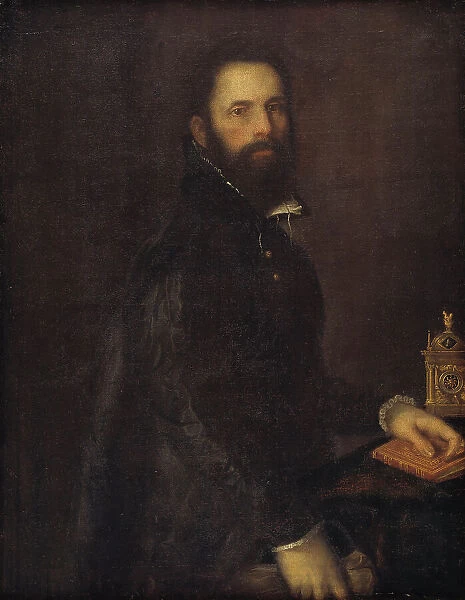 Portrait of Antonio Galli, 1550-1612. Creators: Federico Barocci, Titian