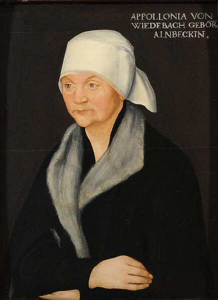 Portrait of Apollonia von Wiedebach, ca 1524