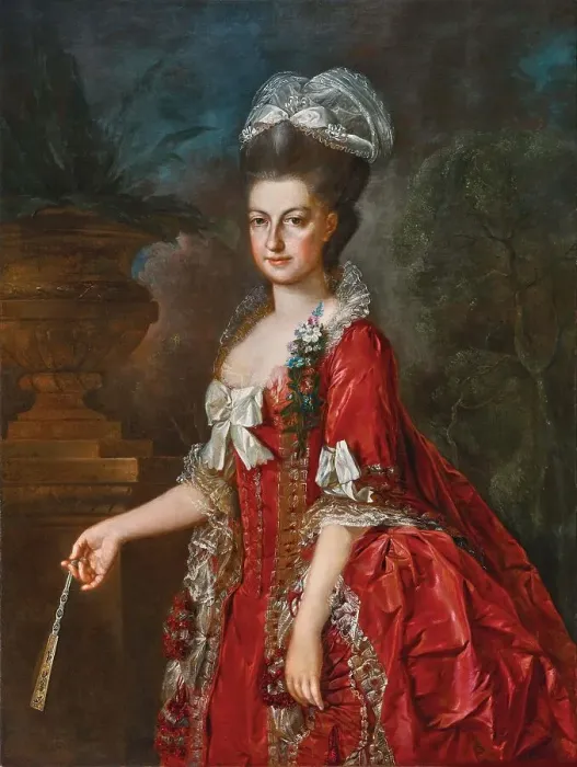Framed Print : Portrait of Archduchess Maria Christina of Austria (1742-1798), Duchess of Teschen, 1778. Creator: Weikert; Georg (1745-1799) Framed Print : Portrait of Archduchess Maria Christina of Austria (1742-1798), Duchess of Teschen, 1778. Creator: Weikert; Georg (1745-1799)