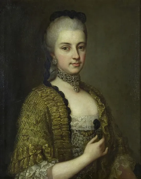 Framed Print : Portrait of Archduchess Maria Christina of Austria (1742-1798), Duchess of Teschen, 1765. Creator: Schmidely, Daniel (1705-1780) Framed Print : Portrait of Archduchess Maria Christina of Austria (1742-1798), Duchess of Teschen, 1765. Creator: Schmidely, Daniel (1705-1780)