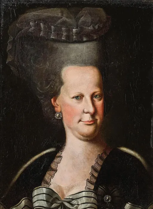 Framed Print : Portrait of Archduchess Maria Elisabeth of Austria (1743-1808), Abbess of the Noble Ladies Convent. Creator: Anonymous Framed Print : Portrait of Archduchess Maria Elisabeth of Austria (1743-1808), Abbess of the Noble Ladies Convent. Creator: Anonymous