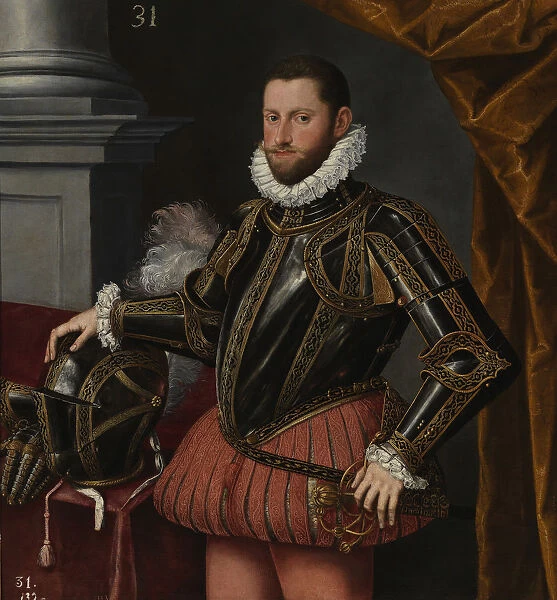 Portrait of Archduke Ernest of Austria (1553-1595), c. 1580. Artist: Sanchez Coello, Alonso, School of