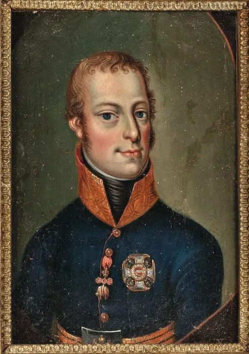 Framed Print : Portrait of Archduke John of Austria (1782-1859), c1820. Creator: Anonymous () Framed Print : Portrait of Archduke John of Austria (1782-1859), c1820. Creator: Anonymous ()