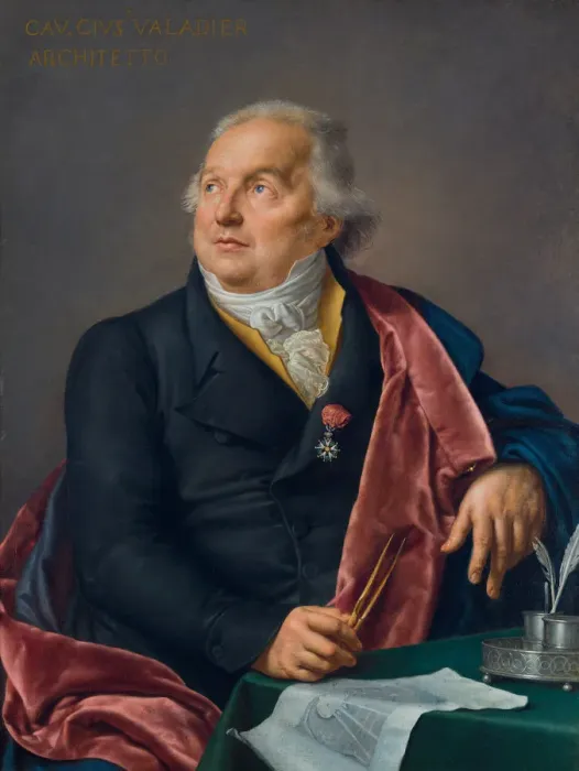 Framed Print : Portrait of the Architect Giuseppe Valadier (1762-1839), 1827 Framed Print : Portrait of the Architect Giuseppe Valadier (1762-1839), 1827