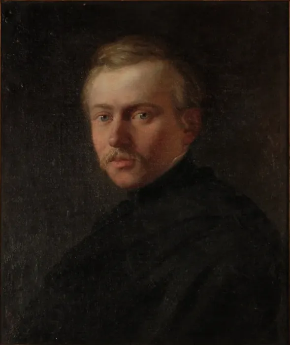 Framed Print : Portrait of the Architect Ivan Gornostayev (1821-1874). Artist: De Ladvez (Deladvez), Stepan (1817-1855) Framed Print : Portrait of the Architect Ivan Gornostayev (1821-1874). Artist: De Ladvez (Deladvez), Stepan (1817-1855)