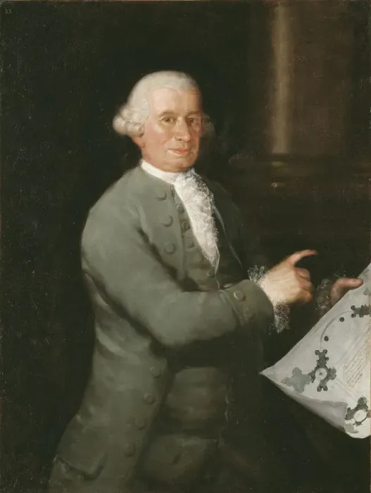 Framed Print : Portrait of the Architect Ventura Rodriguez (1717-1785), 1784 Framed Print : Portrait of the Architect Ventura Rodriguez (1717-1785), 1784