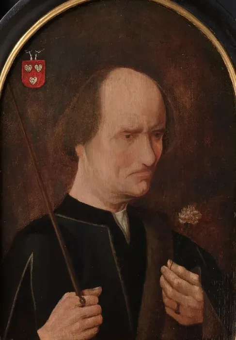 Framed Print : Portrait of Arent Franckensz van der Meer, Lord of Pendrecht, called Malicious Aertje, c.1550-c.1560 Creator: Anon Framed Print : Portrait of Arent Franckensz van der Meer, Lord of Pendrecht, called Malicious Aertje, c.1550-c.1560 Creator: Anon