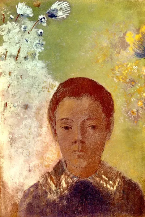 Framed Print : Portrait of Ari Redon, c1898. Artist: Odilon Redon Framed Print : Portrait of Ari Redon, c1898. Artist: Odilon Redon